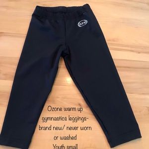 Brand new Ozone gymnastics legging warm ups